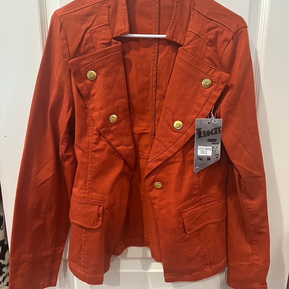 Women's Orange Jacket